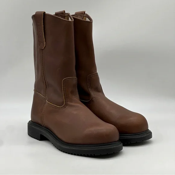 Red Wings Safety Toe Pull On Boot. Size 8 - Picture 7 of 11